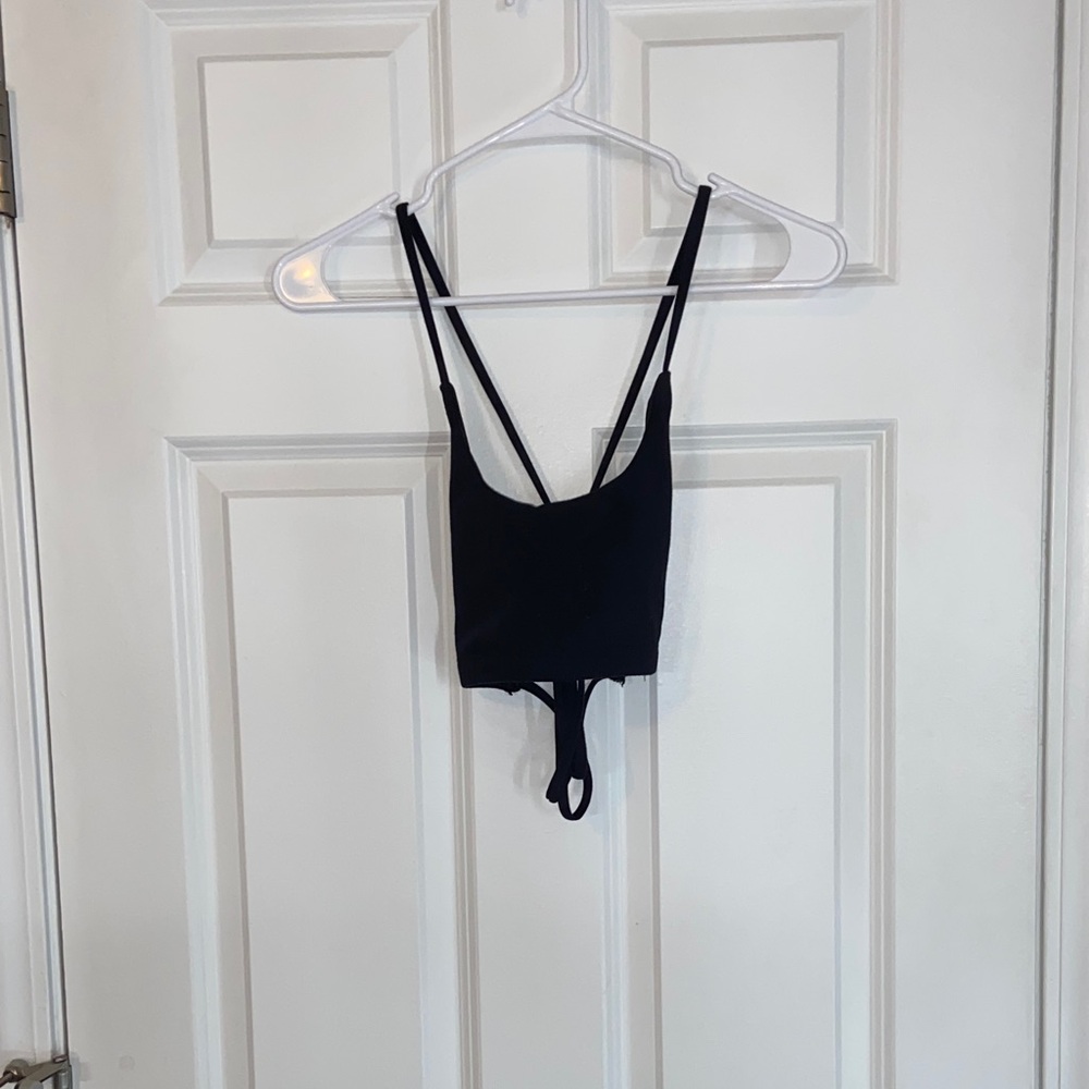 Black Sports Bra